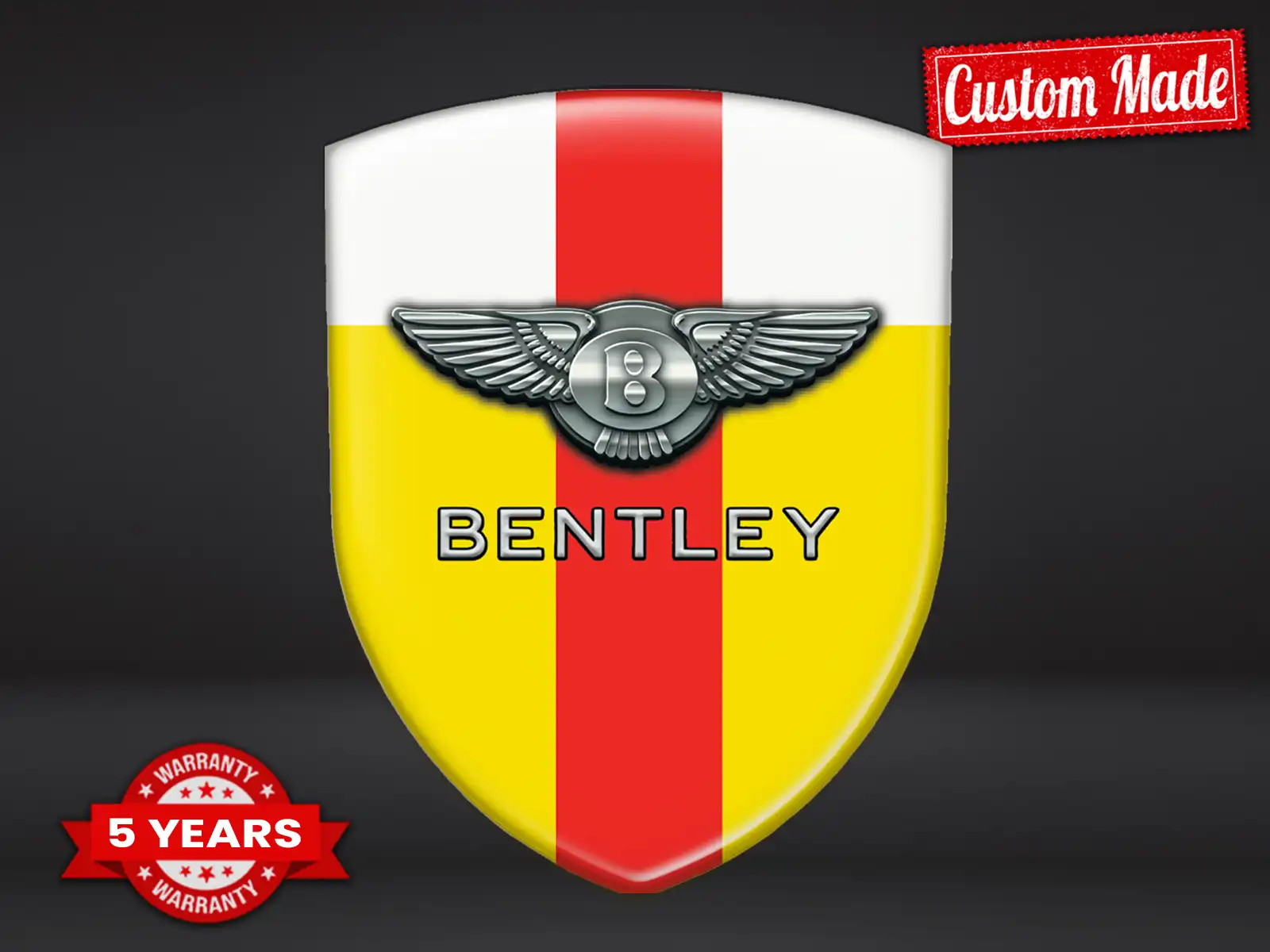 Bentley Insignias En Relieve Duraderas Máximo Estilo Pro Rendimiento